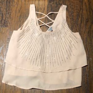 Tan Woman’s Blouse